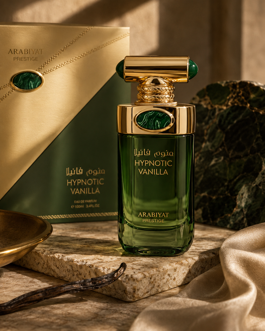 Arabiyat Prestige Hypnotic Vanilla Eau de Parfum close-up