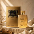 Rasasi Hawas Elixir parfymflaska 100 ml med guldförpackning