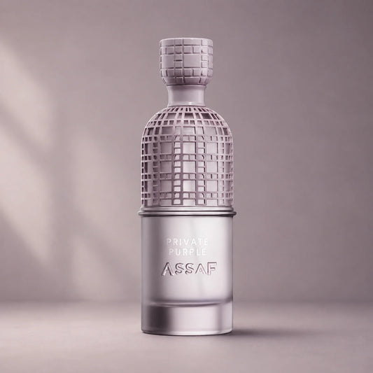 ASSAF Private Purple Eau de Parfum 200 ml parfymflaska