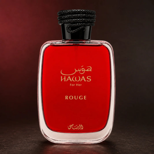 Rasasi Hawas Rouge Eau de Parfum 100 ml parfymflaska