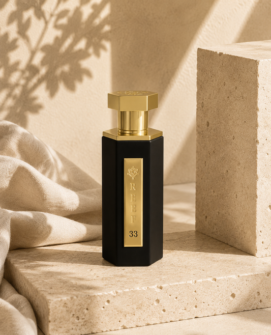 Reef 33 Eau de Parfum - bottle close-up